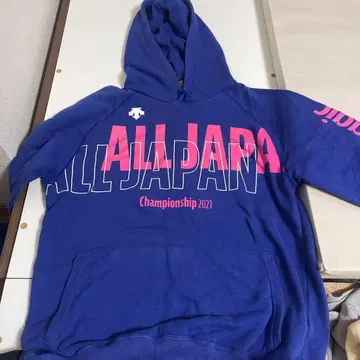 DESCENTE ALL JAPAN 후드티 2021
