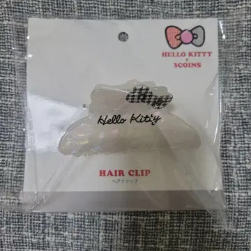 HELLO KITTY x 3COINS 헤어 클립 미사용 새상품
