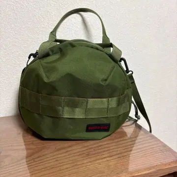 BRIEFING x BEAMS BOY 별주 헬멧 백 OLIVE