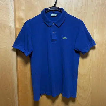 80s 프랑스제 LACOSTE 블루 사이즈 4
