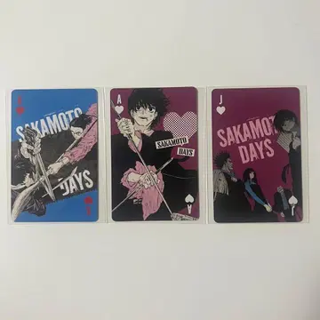 SAKAMOTO DAYS전 카드놀이 사카모토 데이즈 사카데이 나구모 원화