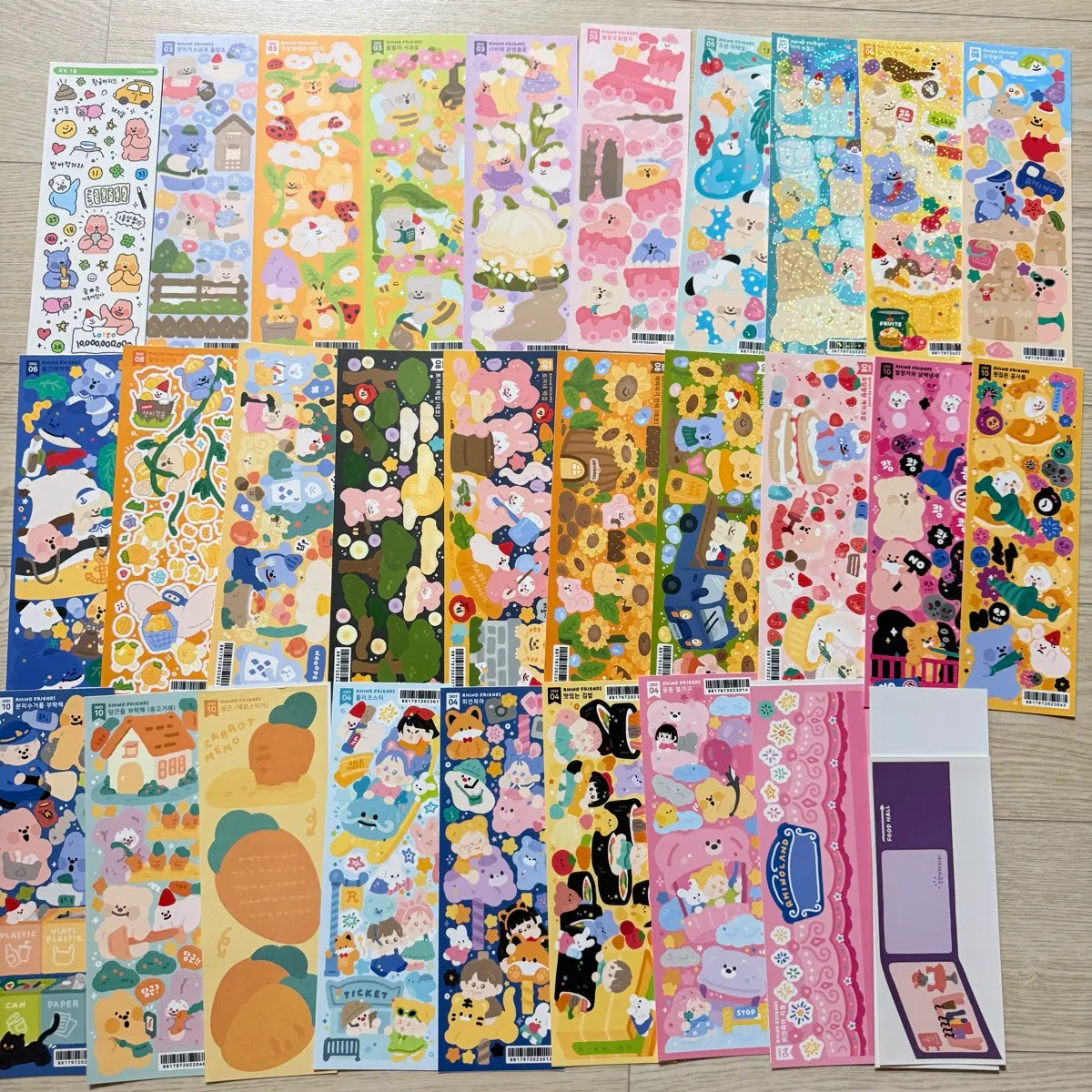 리노프렌즈 씰스 30장 일괄