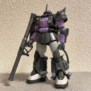 HG HGUC 고기동형 자크 검은 삼연성 사양 페인팅 완성품