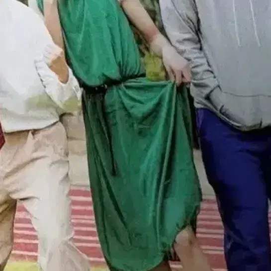 졸업사진 인사이드아웃 초록이