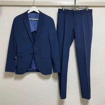 ZARA MAN 수트 셋업 자켓 슬랙스 네이비