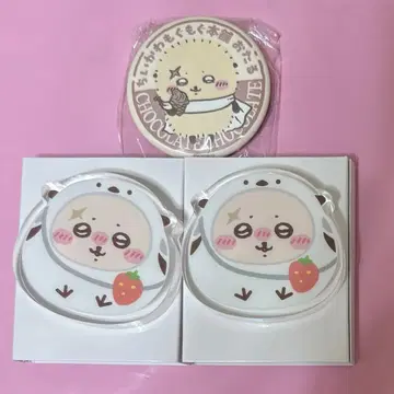 치이카와 (먼작귀) 모그모그 본포 랏코 아크릴 스탠드 캔뱃지