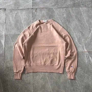 Champion REVERSE WEAVE 맨투맨 핑크 S 무지
