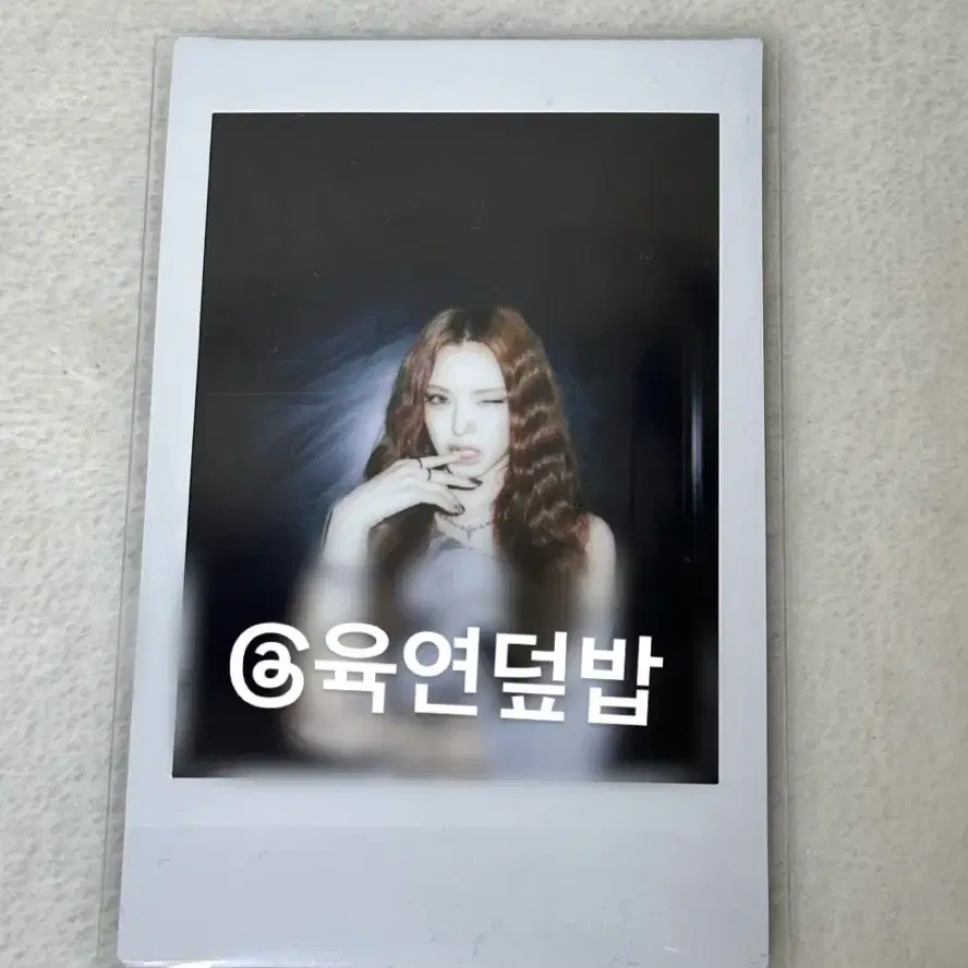 이즈나 마이 싸인 폴라로이드 교환