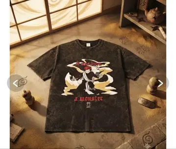 N NARUTO 티셔츠 아카츠키 tee 가아라 GAARA 키시모토 마사시