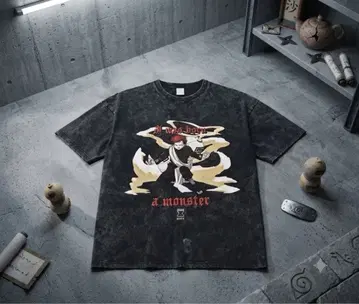 N NARUTO 티셔츠 아카츠키 tee 가아라 GAARA 키시모토 마사시