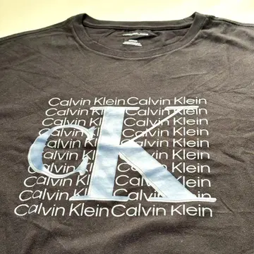 Calvin Klein 티셔츠 S 사이즈 반팔 상의 남성용 CK 로고
