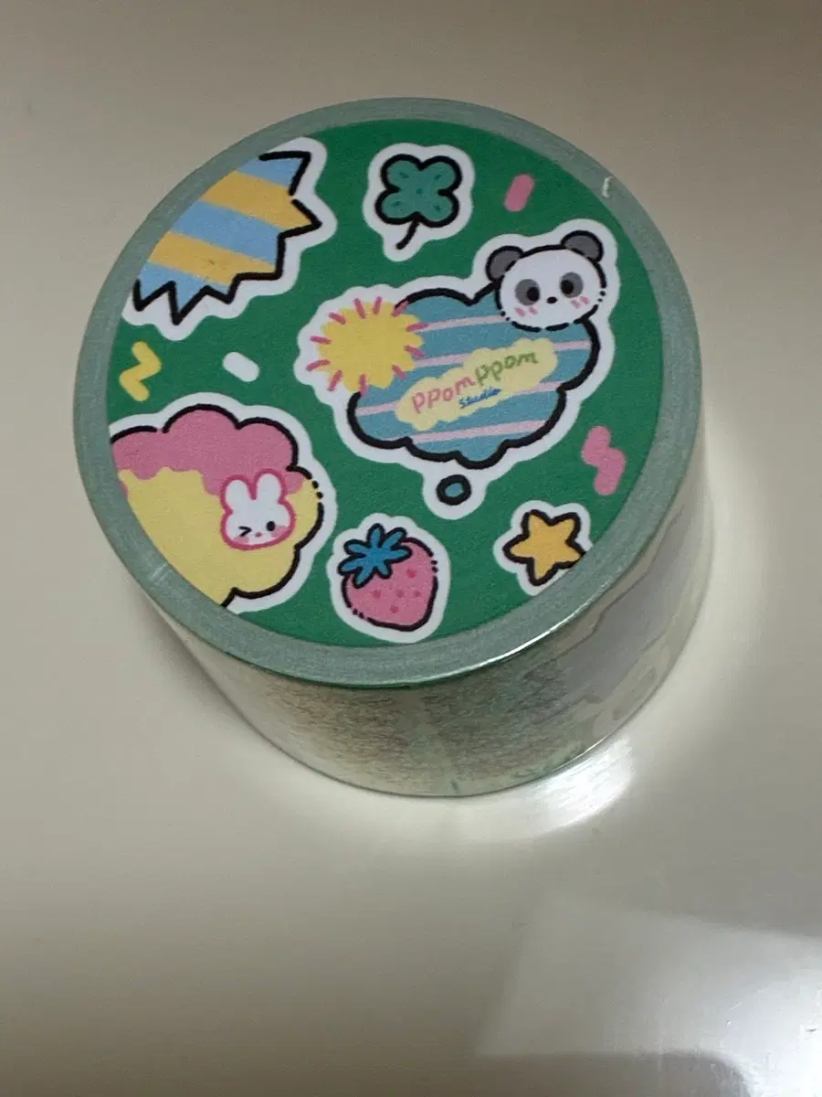 뽐뽐 스튜디오 말풍선 모조지 키스컷