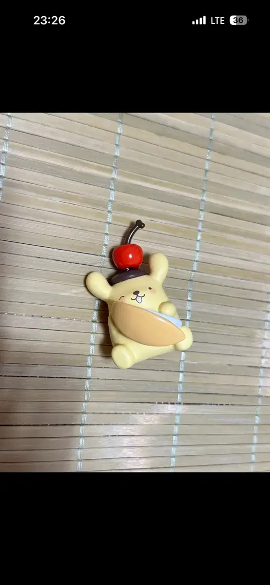 산리오 폼폼푸린 디저트 피규어