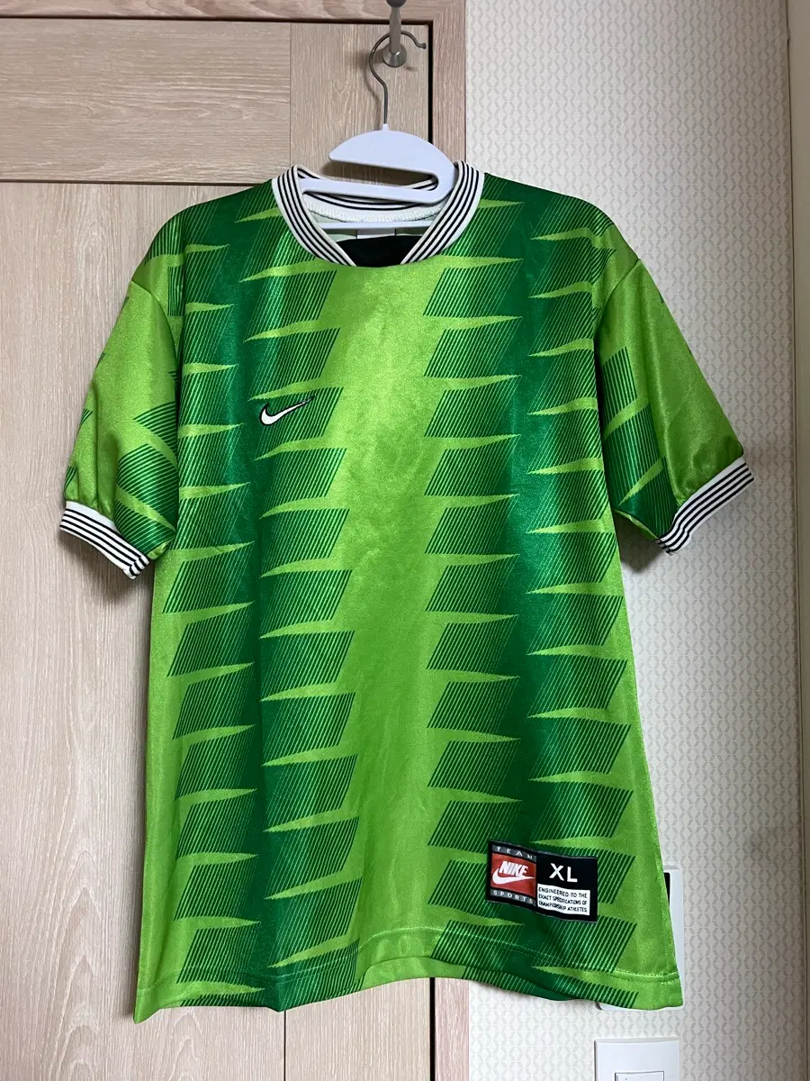 90s 나이키 올드스쿨 그린 패턴 템플릿 유니폼 축구 키퍼