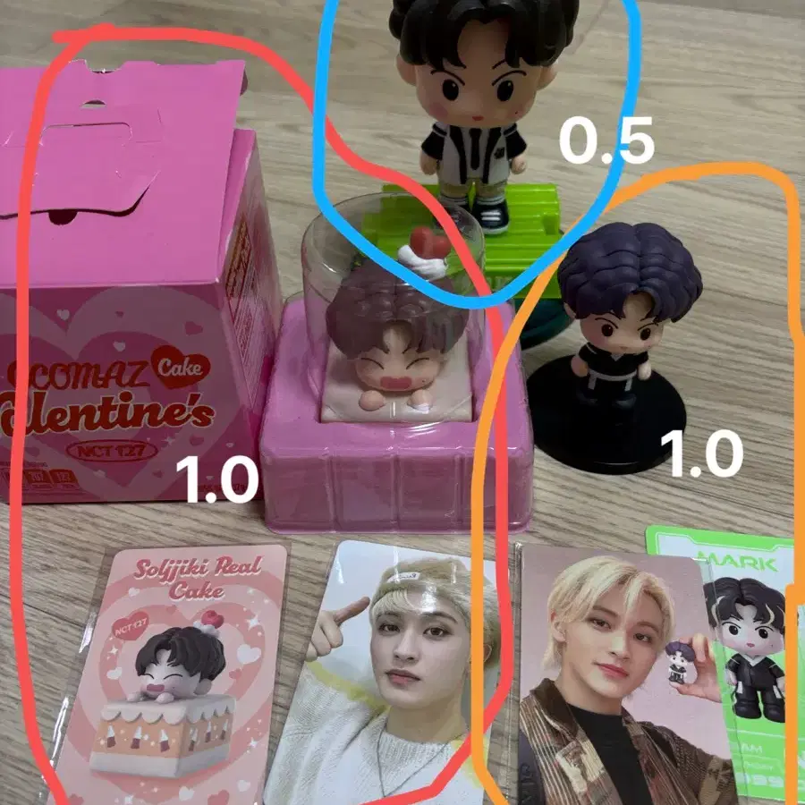 엔시티 꼬마즈 피규어 마크(포카포함)