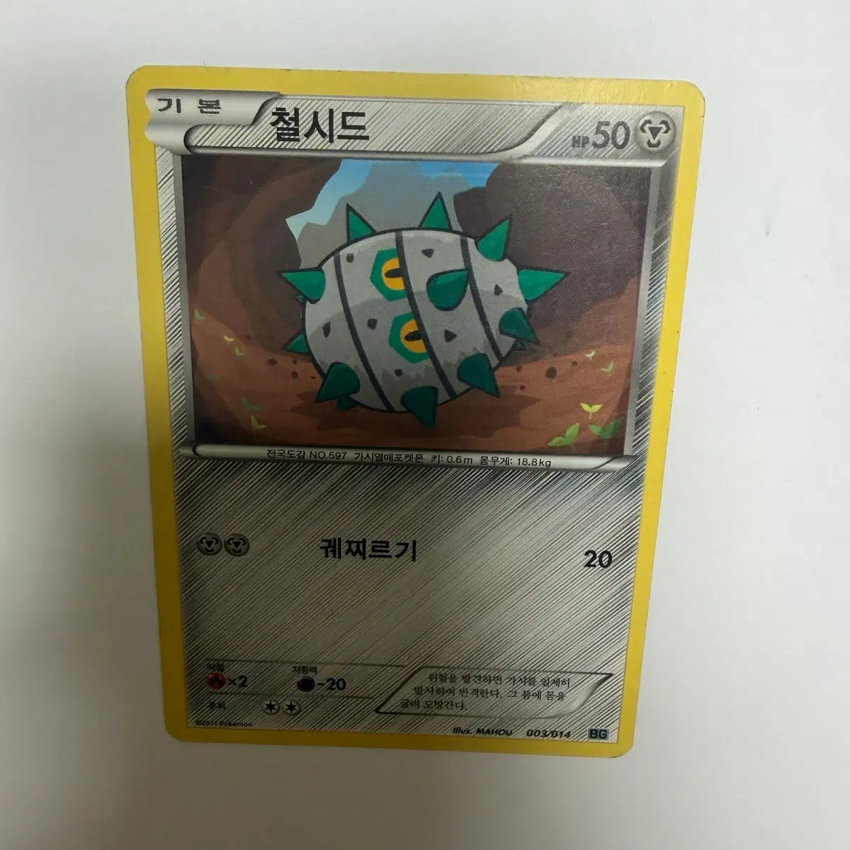 철시드 포켓몬카드