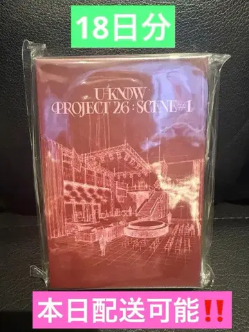동방신기 유노 솔로 콘서트 VIP 기념품 18일분