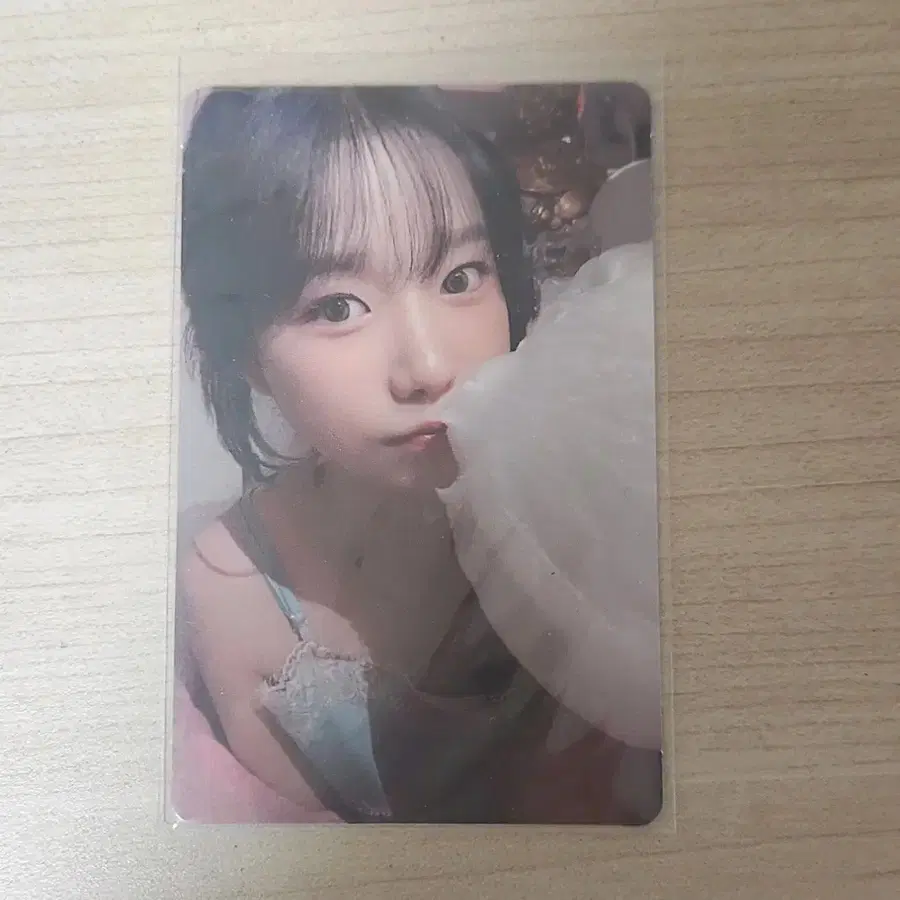 급처) 조유리 러브올 쥬얼 솜사탕 포카 양도 합니다!