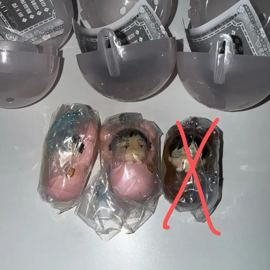 오란고교 호스트부 사교클럽 포대기 가챠 모리 키링 일괄 캡슐