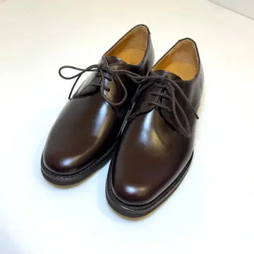 (미사용급) Berwick 플레인토 다크 브라운 22.5cm
