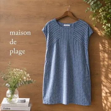 92 새상품급 maison de plage 린넨 원피스