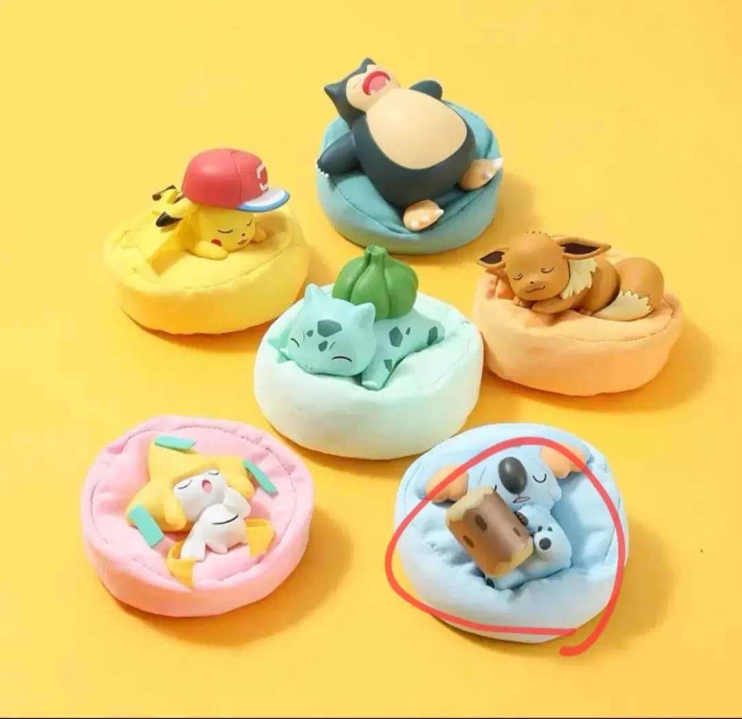 포켓몬 잠자는 피규어 자말라