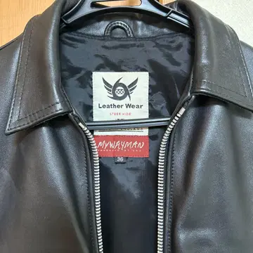 최종 가격 인하 666 Leather Wear MYWAYMAN 싱글 라이더