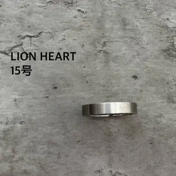 [새상품급] LION HEART 라이온 하트 반지 15호