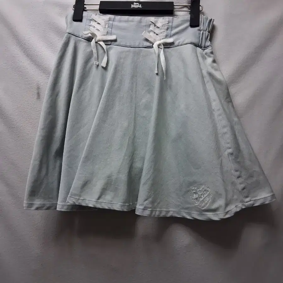 연청 데님일본 빈티지 끈 스커트 S 26