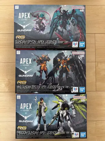 APEC LEGENDS x GUNDAM HG 건담 프라모델 3세트 새상품 미개봉