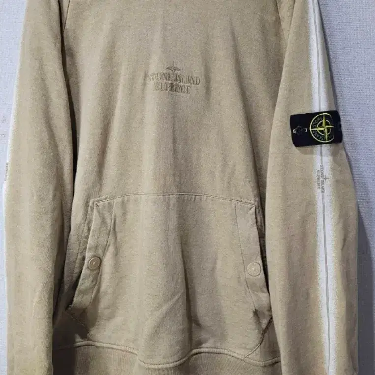 정품 스톤아일랜드 슈프림 후드티 105/XL