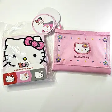 쓰리코인즈 헬로키티 마르쉐백 메쉬 파우치