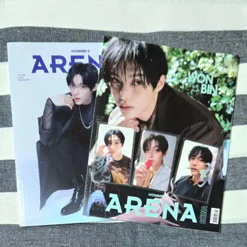 RIIZE 중국 잡지 arena homme 원빈 트레이딩 카드