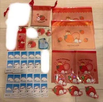 산엑스 유니버스 마메고마 세트 증명사진 스티커 메지루시 참