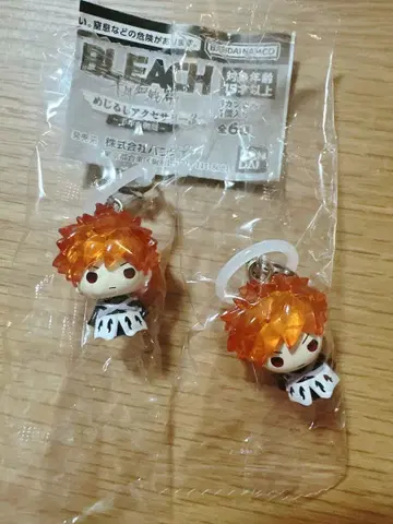 BLEACH 메지루시 액세서리 쿠로사키 이치고 2개 세트