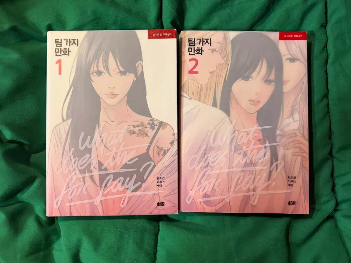왓더폭세 wdfs 팀가지 초판 단행본