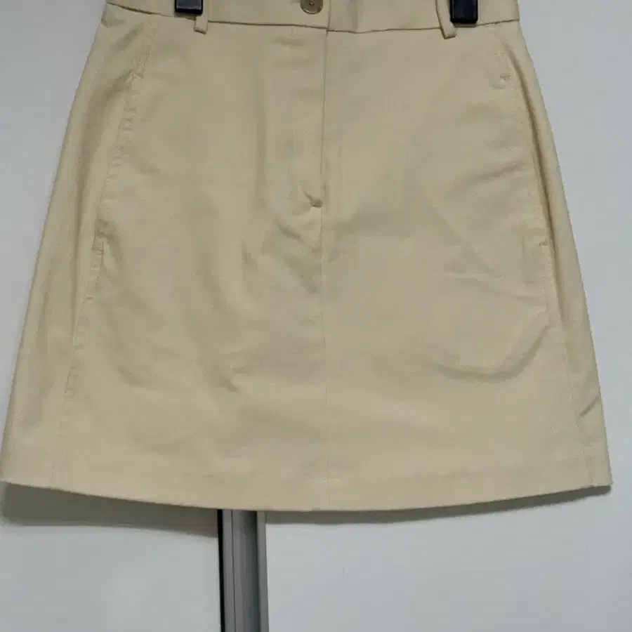 [S] 베이지색 면 스커트 슬로우앤드