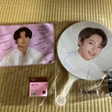 bts jungkook 정국 부채, 플래그