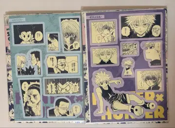 HUNTER x HUNTER 시트씰 컬렉션 키루아 크라피카 클로로