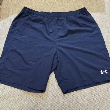 UNDER ARMOUR 네이비 하프 팬츠 6xl