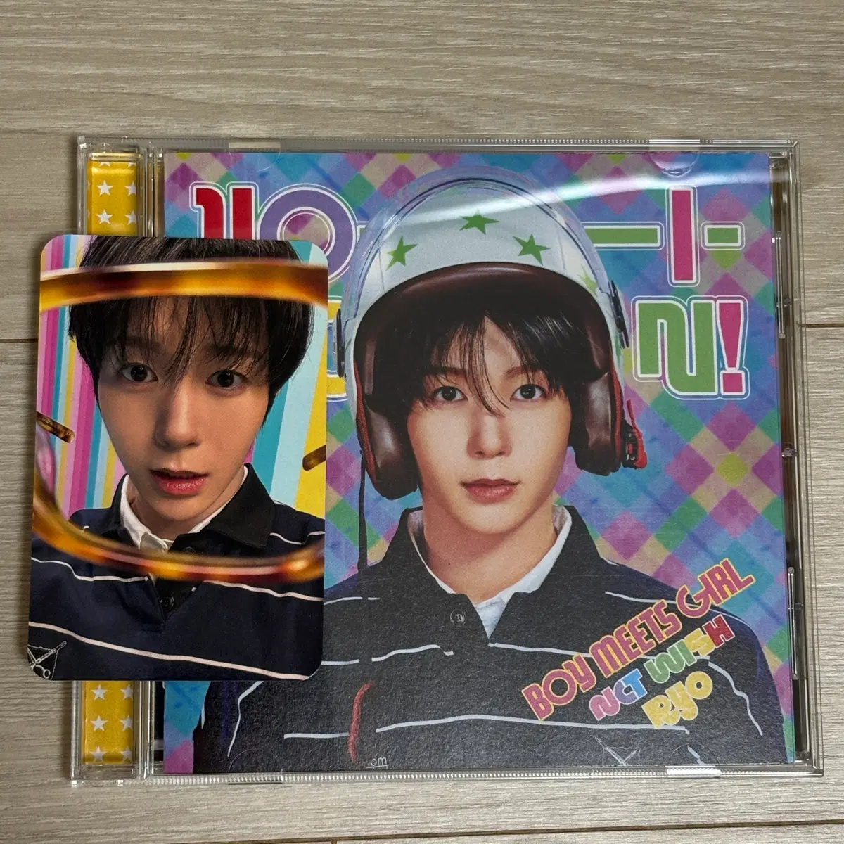 nct wish 료 요이돈 보밋걸 개인 앨범