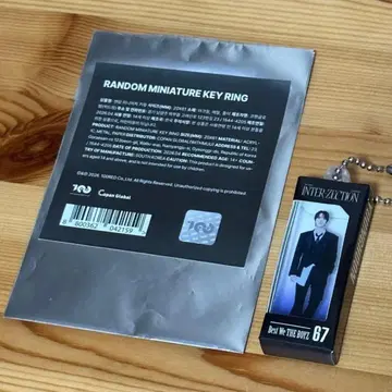 THE BOYZ INTER-ZECTION 미니어처 키링 영훈