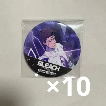 BLEACH Brave Souls 브레솔 페스티벌 캔뱃지 아이젠 소스케