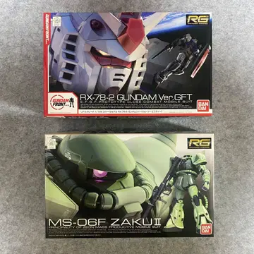 건담 프라모델 RG RX-78-2 건담 (Ver.GFT) RG 양산형 자쿠 2종 세트