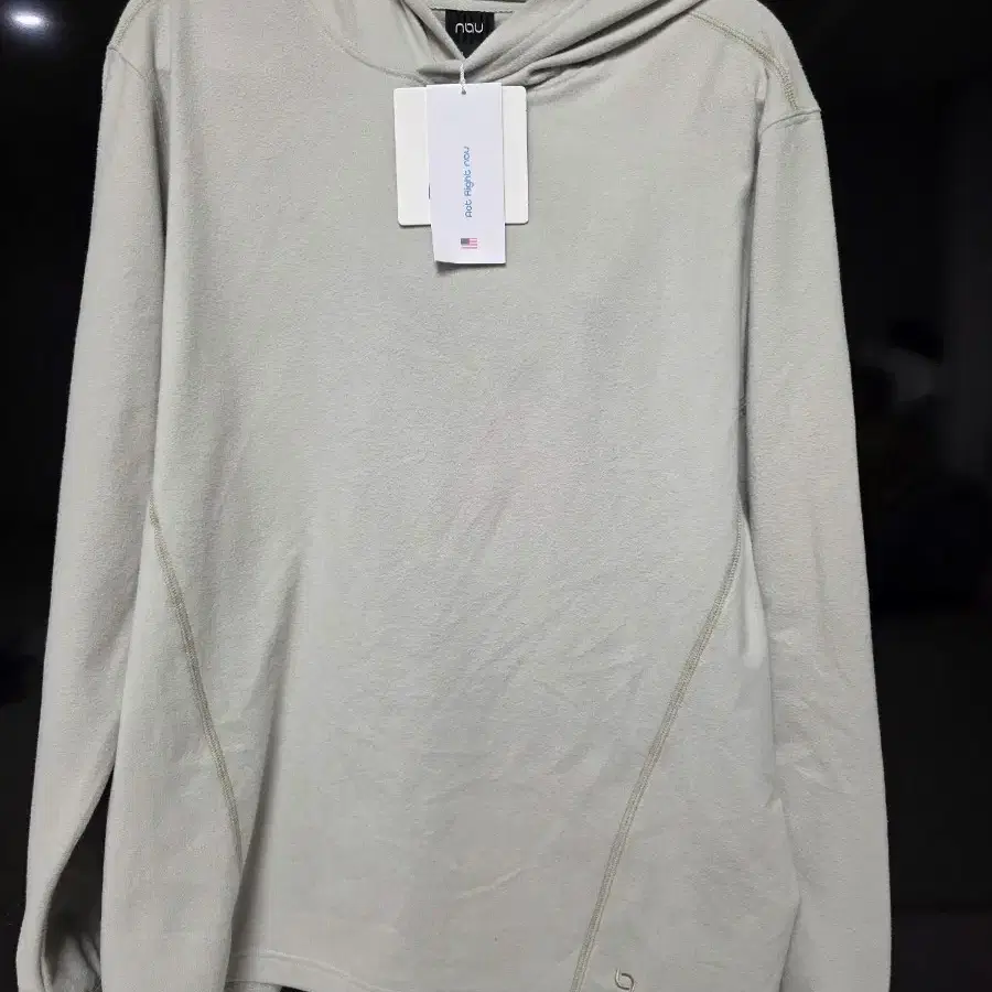 nau 후드티 WARM GRAY L
