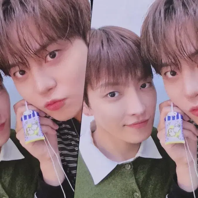 에이티즈 팬미팅 홍중 종호 캡막즈 포카 포토카드