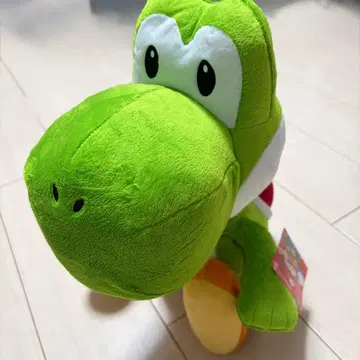 슈퍼 마리오 빅 사이즈 봉제 인형 앉은 요시