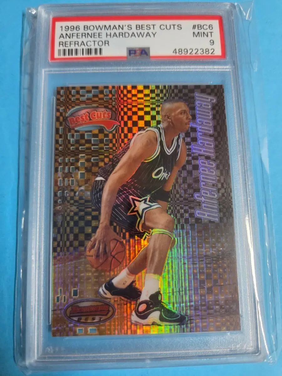 1996 보우먼스 베스트 컷 Anfernee Hardaway 리프랙터 9등급