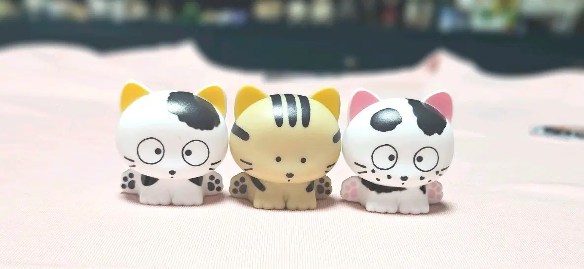 아기 고양이 인형 3종