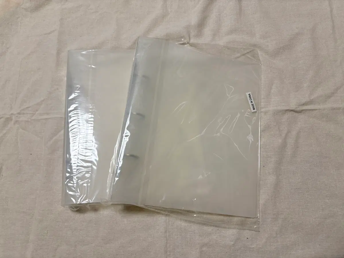 3공 바인더 및 속지